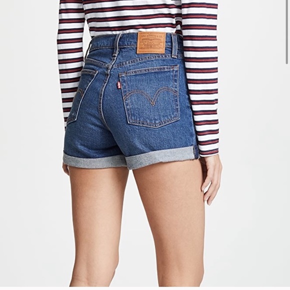 levis high waisted button fly